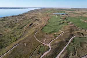 Sutton Bay 18th Aerial River